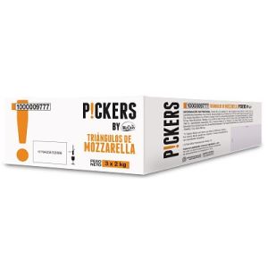 Triangulo de Mozzarella Pickers Caja (3 x 2 Kg)