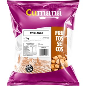 Avellanas Peladas Cumana Bolsa x 1 Kg