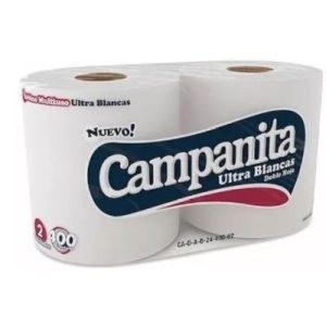 Bobina de Papel Campanita Pack (2 x 400 mts)