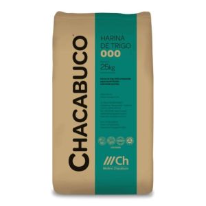 Harina de Trigo 000 De Fuerza Chacabuco Bolsa x 25 Kg