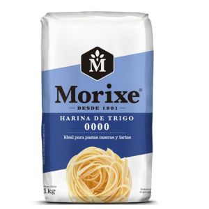 Harina de Trigo 0000 Morixe Paquete (10 x 1 Kg)
